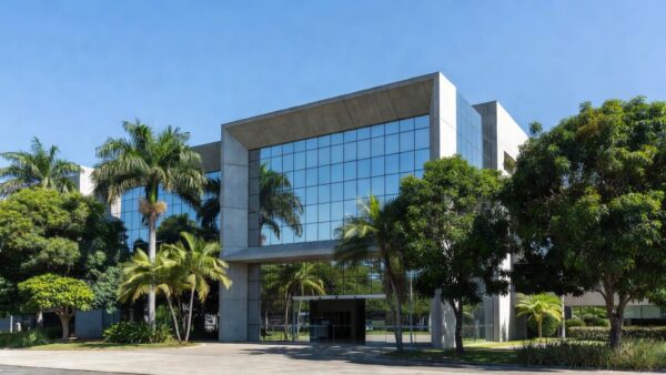 Hospital universitário brasileiro representando residência médica Enare
