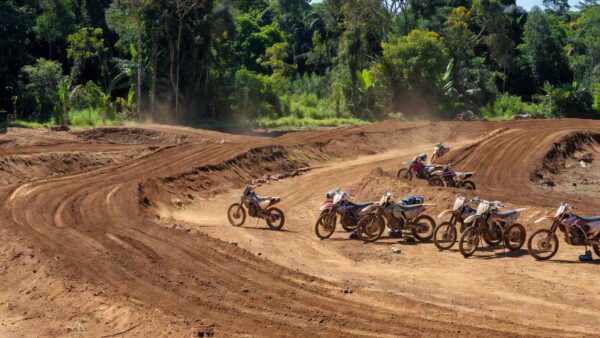Pista de motocross em Jaru para o Campeonato Rondoniense