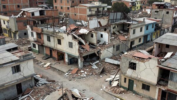 A análise ainda não foi comparada com vistorias presenciais ou com registros detalhados feitos por equipes de emergência. — Foto: NASA