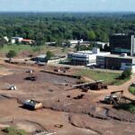 Vista de Ariquemes mostrando ciclo da cassiterita e cidade moderna em Rondônia