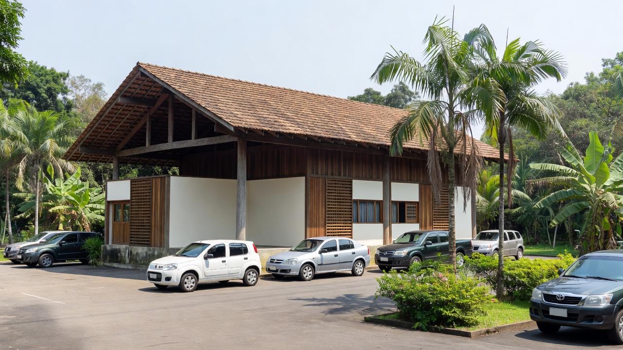 Fachada do Detran em Ariquemes para renovar CNH e licenciar veículo