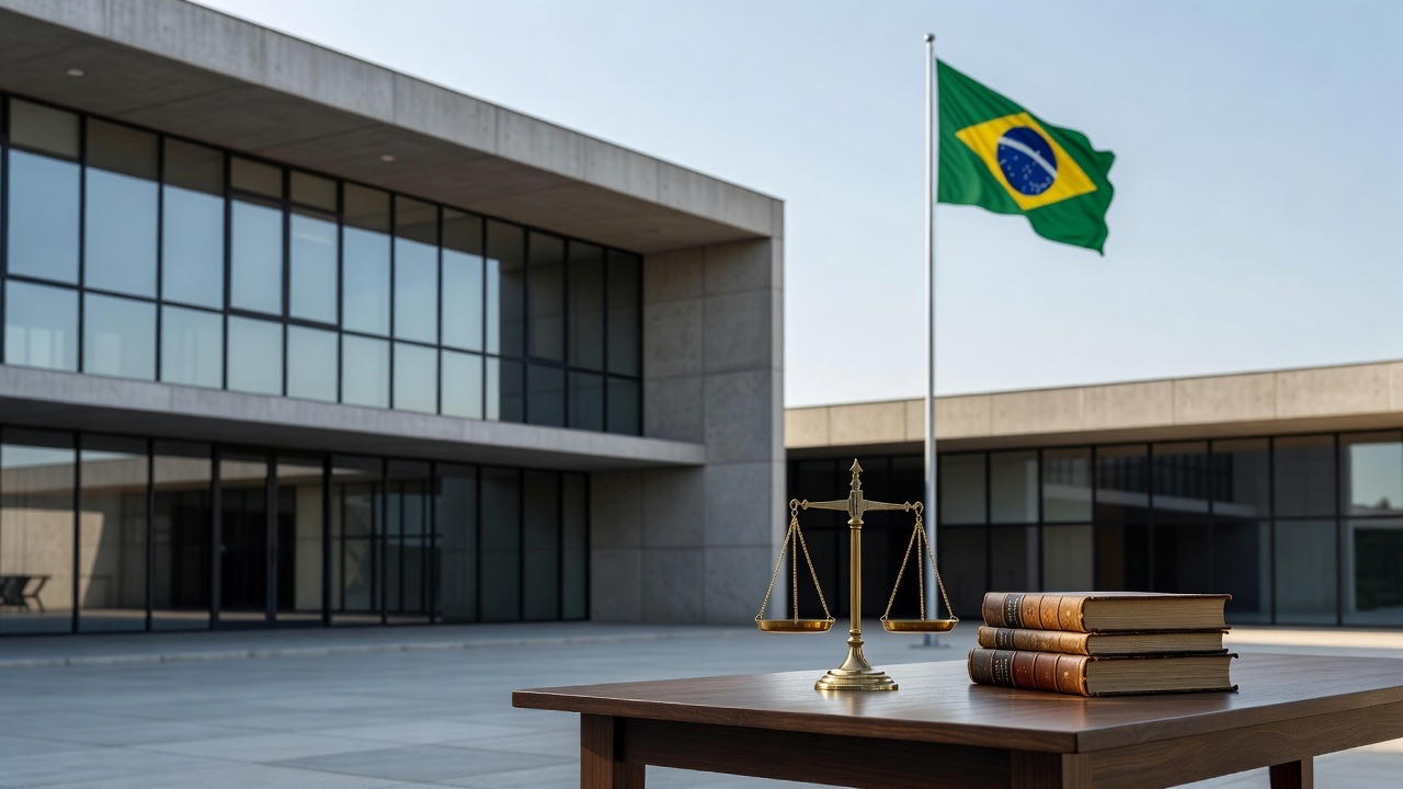Notebook em mesa simbolizando lei contra furtos e golpes na internet no Brasil