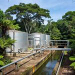 Estação de tratamento de água da Caerd em Rondônia
