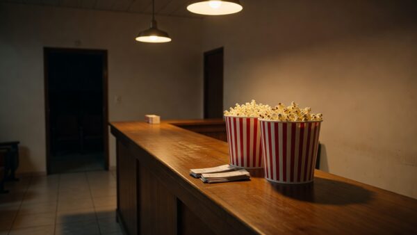 Pipoca e ingressos sorteados no Cine Araújo em Ariquemes