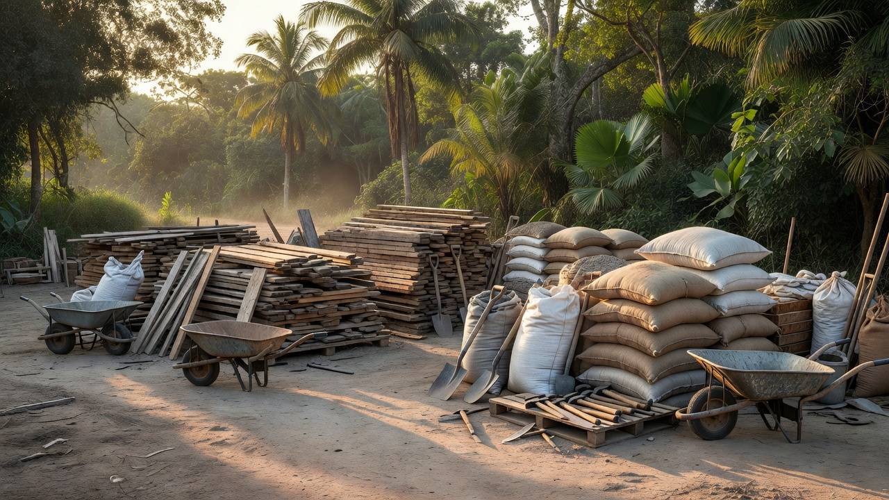 Depósito de materiais de construção em Porto Velho