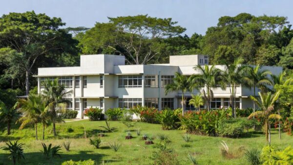 Fachada do Hospital Municipal de Machadinho d’Oeste, em Rondônia, com certificação ONA