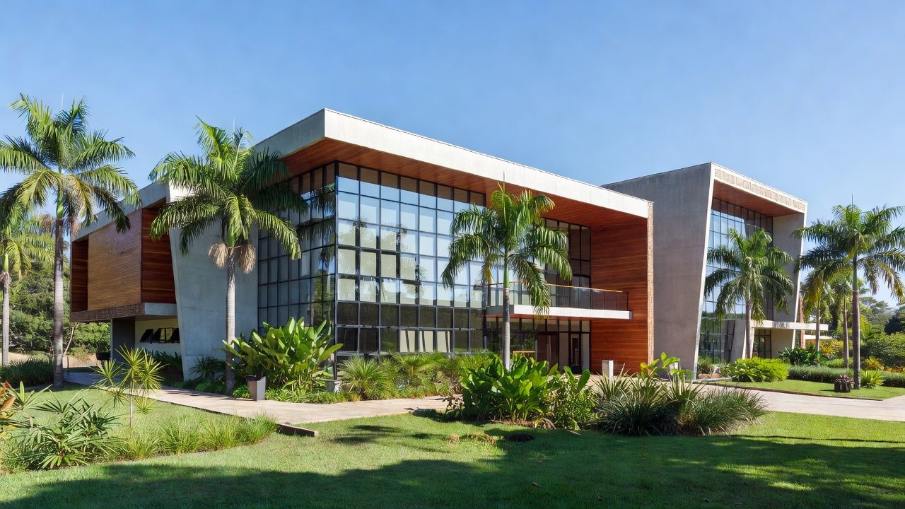 Fachada da Câmara de Vereadores de Vilhena em Rondônia