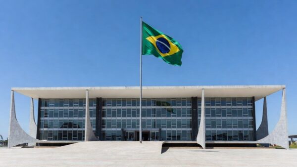 Fachada do STJ em Brasília representando decisão sobre responsabilidade de bancos em golpes