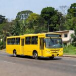 Ônibus de transporte público em Porto Velho simbolizando tarifa zero aos domingos