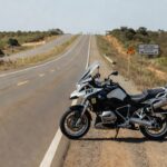 Motocicleta da PRF em rodovia brasileira após tentativa de furto
