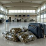 Maconha skunk apreendida no aeroporto de Porto Velho