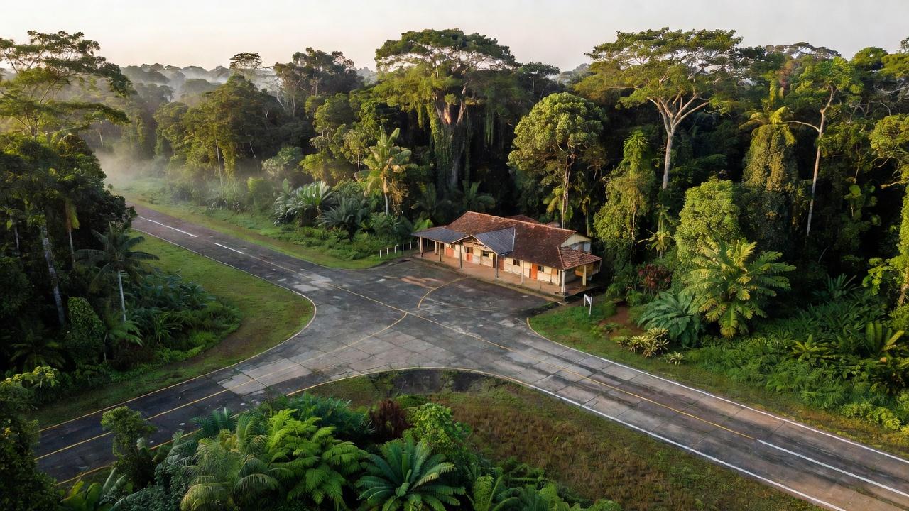 Aeroporto de Ariquemes em Rondônia, pista e terminal