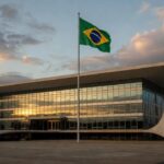 Fachada do STF em Brasília representando decisão judicial sobre cassação