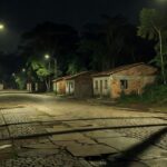 Rua deserta em Porto Velho após ataque a tiros filmado por criminosos