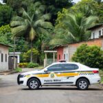 Viatura da Polícia Militar em Ariquemes, Rondônia