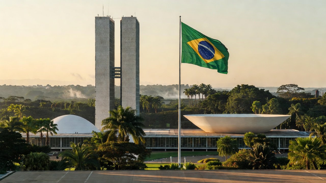 Congresso Nacional em Brasília representando pré-candidatura ao Senado por Rondônia