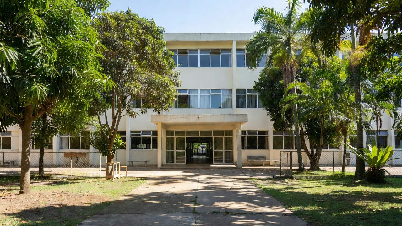 Fachada do Hospital de Base de Porto Velho, Rondônia
