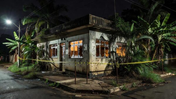 Bar na zona sul de Porto Velho com marcas de tiros após ataque