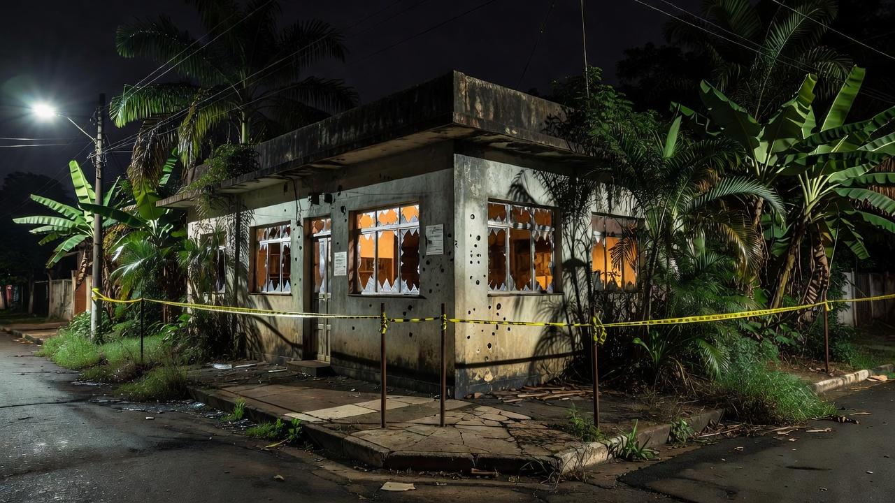 Bar na zona sul de Porto Velho com marcas de tiros após ataque