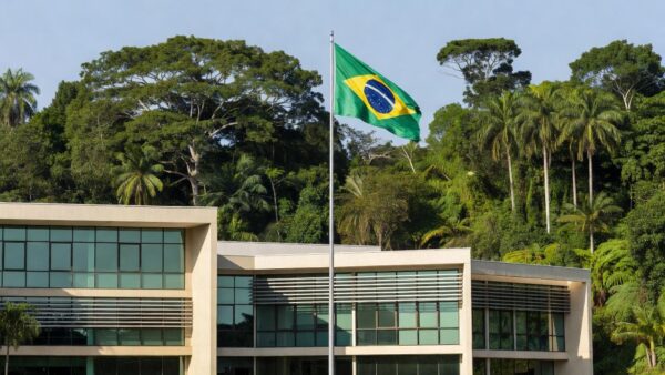 Fachada do tribunal em Porto Velho após condenação por calúnia e difamação