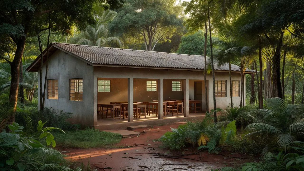 Escola pública em Rondônia com foco na educação