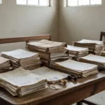 Documentos de precatórios e RPVs em tribunal brasileiro