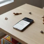 Smartphone recebendo notificação digital de intimação do governo