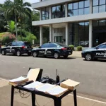 Viaturas da FICCO/RO em operação contra lavagem de dinheiro e fraudes eletrônicas