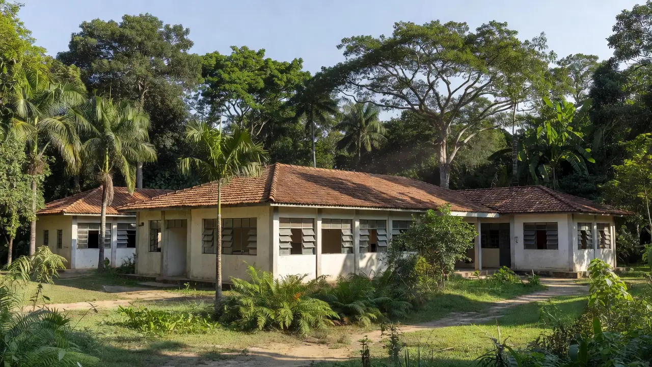 Escola pública em Ariquemes após fim da greve de professores