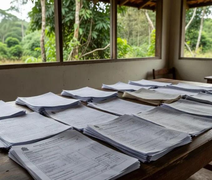 Documentos eleitorais e declaração de bens na Procuradoria de Ariquemes