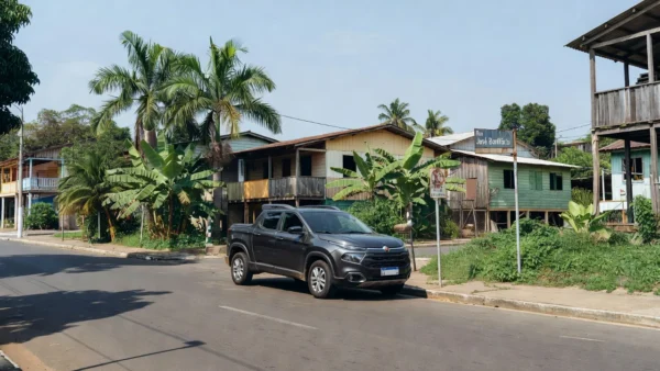 Fiat Toro apreendida em Porto Velho após aluguel com documentos falsos